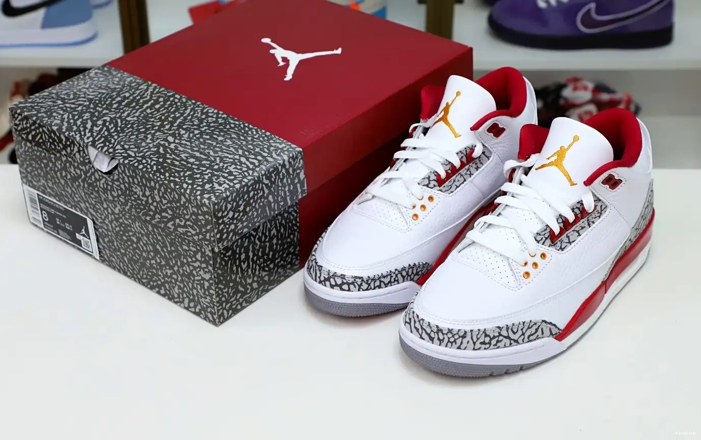 3 Red(CT8532-126） Cardinal Jordan Air Retro  0624